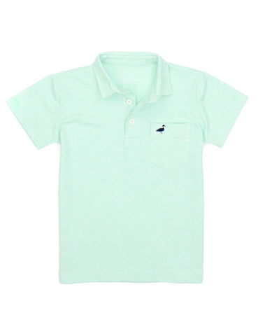 Properly Tied Harrison Pocket Polo - Seafoam - Let Them Be Little, A Baby & Children's Clothing Boutique
