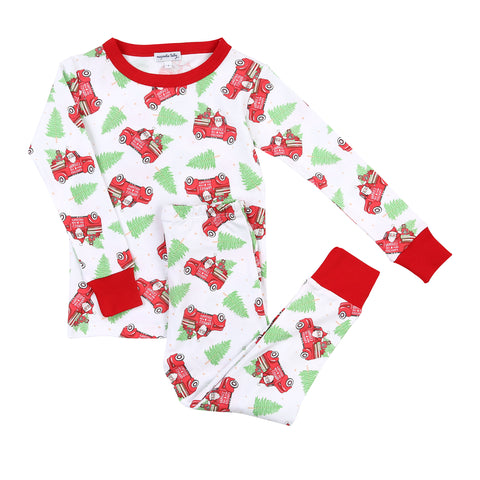 Magnolia Baby Long Sleeve PJ Set - Kringle's Treefarm - Let Them Be Little, A Baby & Children's Clothing Boutique