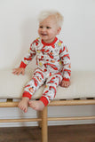 Southern Sleepies Bamboo Pajama Set - Crawfish - Let Them Be Little, A Baby & Children's Clothing Boutique