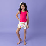 Macaron + Me Plush Shorts - Ice Cream - Let Them Be Little, A Baby & Children's Clothing Boutique