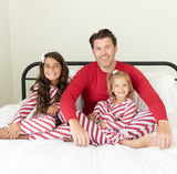 Little Pajama Co. Men’s Lounge Set - Candy Cane - Let Them Be Little, A Baby & Children's Clothing Boutique