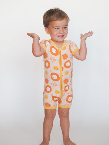Toast + Jams Shorty Romper - Sunshine - Let Them Be Little, A Baby & Children's Clothing Boutique