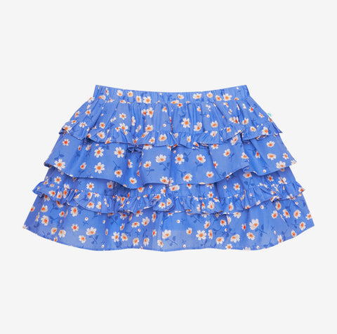 Posh Peanut Poplin Ruffled Mini Skirt - Colette - Let Them Be Little, A Baby & Children's Clothing Boutique