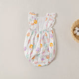 Nola Tawk Organic Muslin Sunsuit - Sweet Celebration - Let Them Be Little, A Baby & Children's Clothing Boutique