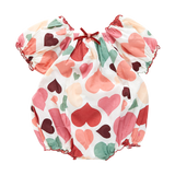 Pink Chicken Lexi Bubble - Vintage Hearts - Let Them Be Little, A Baby & Children's Clothing Boutique
