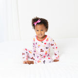 Macaron + Me Long Sleeve Toddler PJ Set - Luv Pups - Let Them Be Little, A Baby & Children's Clothing Boutique