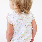 Parz by Posh Peanut Ruffled Cap Sleeve Bubble Romper - Nicky - Let Them Be Little, A Baby & Children's Clothing Boutique