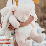 Bunnies by the Bay Stuffed Animal - Sweet Nibble 16" Bunny Pink - Let Them Be Little, A Baby & Children's Clothing Boutique
