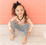 Macaron + Me Long Sleeve Toddler PJ Set - Halloween Friends PRESALE - Let Them Be Little, A Baby & Children's Clothing Boutique