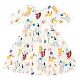 Pink Chicken Organic Steph Dress - Birthday Buddies - Let Them Be Little, A Baby & Children's Clothing Boutique