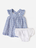 Lucky Jade Baby Dress & Bloomer - Park Petals Floral - Let Them Be Little, A Baby & Children's Clothing Boutique