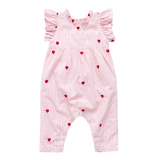 Pink Chicken Jennifer Jumper - Heart Embroidery - Let Them Be Little, A Baby & Children's Clothing Boutique