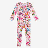 Posh Peanut Convertible One Piece - Watercolor Butterfly - Let Them Be Little, A Baby & Children's Clothing Boutique