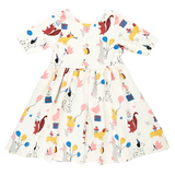 Pink Chicken Organic Steph Dress - Birthday Buddies - Let Them Be Little, A Baby & Children's Clothing Boutique