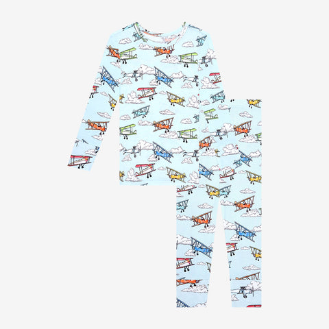 Posh Peanut Long Sleeve 2 Piece Loungewear Set - Flyer - Let Them Be Little, A Baby & Children's Clothing Boutique