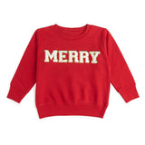 Sweet Wink Long Sleeve Sweatshirt - Merry Red - Let Them Be Little, A Baby & Children's Clothing Boutique