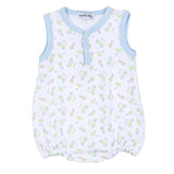 Magnolia Baby Printed Sleeveless Front Snap Bubble - On the Green - Let Them Be Little, A Baby & Children's Clothing Boutique