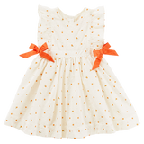 Pink Chicken Amy Dress - Ditsy Oranges - Let Them Be Little, A Baby & Children's Clothing Boutique