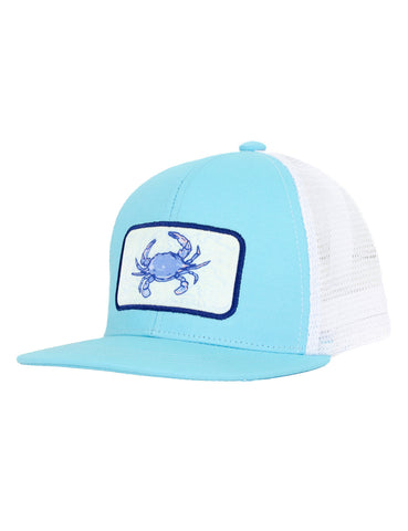 Properly Tied Youth Trucker Hat - Topo Crab - Let Them Be Little, A Baby & Children's Clothing Boutique