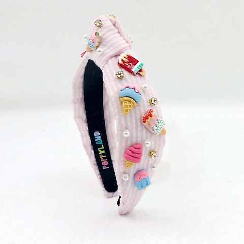 Poppyland Headband - Ice Cream Social - Let Them Be Little, A Baby & Children's Clothing Boutique