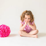 Little Pajama Co. Ruffle Short Set - Pink Gingham - Let Them Be Little, A Baby & Children's Clothing Boutique