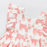 Pink Chicken Elsie Dress - Poodle Party - Let Them Be Little, A Baby & Children's Clothing Boutique
