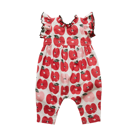 Pink Chicken Jennifer Jumper - Apple Stamp - Let Them Be Little, A Baby & Children's Clothing Boutique