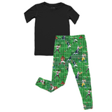 Hanlyn Collective Men’s Short Sleeve Jogger Loungie - The Calm Before the Score - Let Them Be Little, A Baby & Children's Clothing Boutique