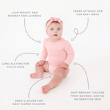Parz by Posh Peanut Long Sleeve Bodysuit - Roux - Let Them Be Little, A Baby & Children's Clothing Boutique