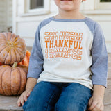 Sweet Wink 3/4 Sleeve Raglan Tee - Thankful Echo - Let Them Be Little, A Baby & Children's Clothing Boutique