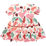 Pink Chicken Julesy Dress - Vintage Hearts - Let Them Be Little, A Baby & Children's Clothing Boutique