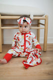 Southern Sleepies Bamboo Lovie with Wooden Ring - Crawfish - Let Them Be Little, A Baby & Children's Clothing Boutique