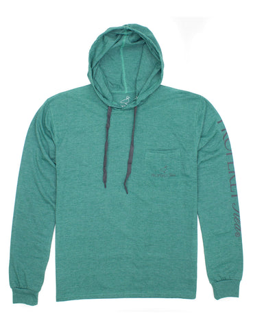 Properly Tied Gulf Hoodie - Hunter Heather - Let Them Be Little, A Baby & Children's Clothing Boutique