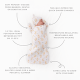 Parz by Posh Peanut Sleep Bag 1.0 TOG - Noemi - Let Them Be Little, A Baby & Children's Clothing Boutique