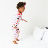 Macaron + Me Long Sleeve Toddler PJ Set - Luv Pups - Let Them Be Little, A Baby & Children's Clothing Boutique