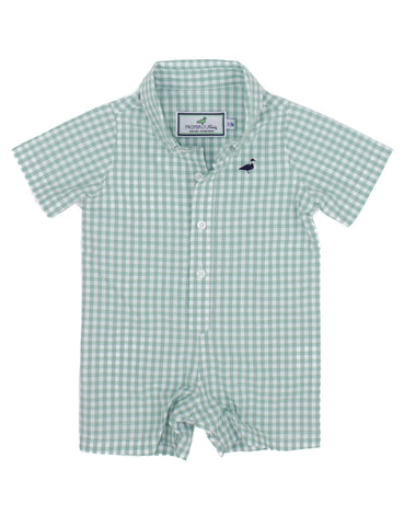 Properly Tied Seasonal Shortall - Everglade - Let Them Be Little, A Baby & Children's Clothing Boutique
