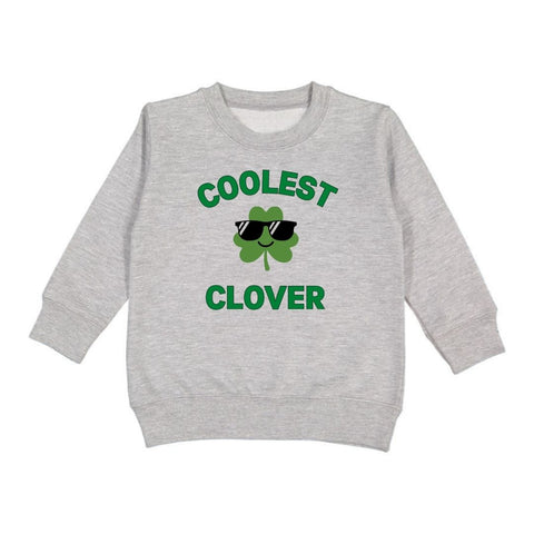 Sweet Wink Long Sleeve Sweatshirt - Coolest Clover - Let Them Be Little, A Baby & Children's Clothing Boutique
