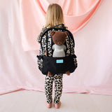 Posh Peanut Ruffled Backpack - Lana Leopard - Let Them Be Little, A Baby & Children's Clothing Boutique