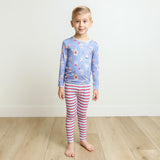 Macaron + Me Long Sleeve Toddler PJ Set - Luv Bots - Let Them Be Little, A Baby & Children's Clothing Boutique