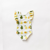Pink Chicken Elsie Swimsuit - Avocados & Pears - Let Them Be Little, A Baby & Children's Clothing Boutique