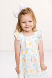 Nola Tawk Organic Muslin Dress - Starfish - Let Them Be Little, A Baby & Children's Clothing Boutique