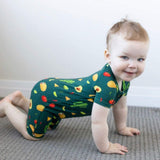 Hanlyn Collective Short Sleeve Zip Shortie - Let's Taco 'Bout It - Let Them Be Little, A Baby & Children's Clothing Boutique