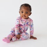 Posh Peanut Ruffled Zipper Footie - Lyric - Let Them Be Little, A Baby & Children's Clothing Boutique
