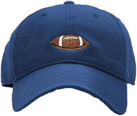 Harding Lane Kids Hat - Football on Navy - Let Them Be Little, A Baby & Children's Clothing Boutique