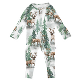 Hanlyn Collective Zip Rompsie w/ Convertible Foot - Make it Rein - Let Them Be Little, A Baby & Children's Clothing Boutique