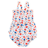 Macaron + Me Smocked Bubble Romper - Patriotic Ice Cream - Let Them Be Little, A Baby & Children's Clothing Boutique