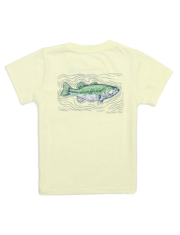Properly Tied Short Sleeve Signature Tee - Spotted Yellow Bass - Let Them Be Little, A Baby & Children's Clothing Boutique