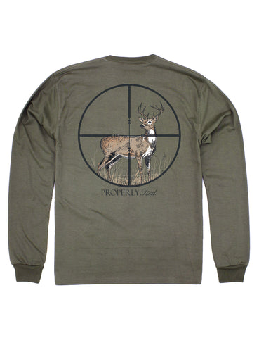 Properly Tied Long Sleeve Signature Tee - Scope - Let Them Be Little, A Baby & Children's Clothing Boutique