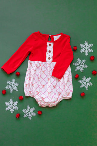 Swoon Baby Bliss Bubble - 2275 Candy Cane Lane Collection - Let Them Be Little, A Baby & Children's Clothing Boutique