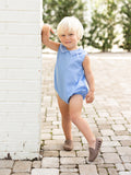 The Oaks Apparel Bubble - Waylen Classic Blue - Let Them Be Little, A Baby & Children's Clothing Boutique